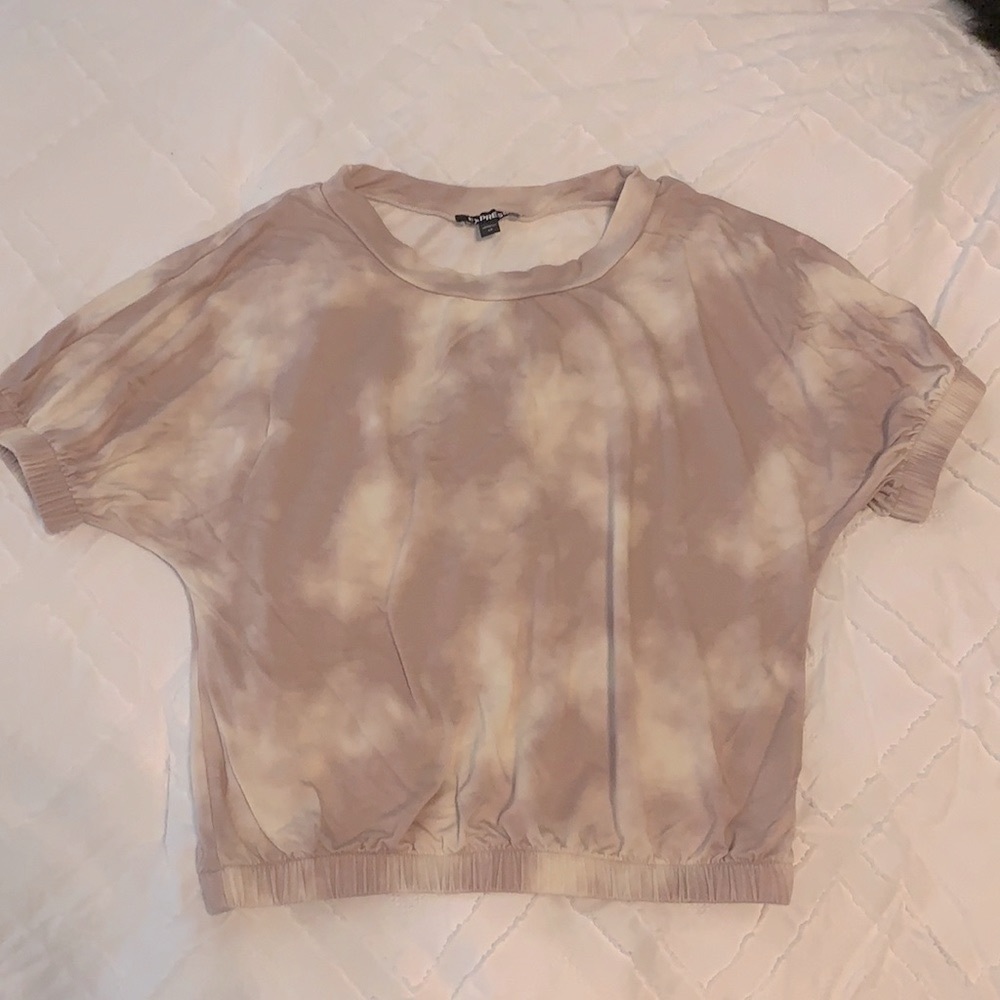 Express tie dyed top